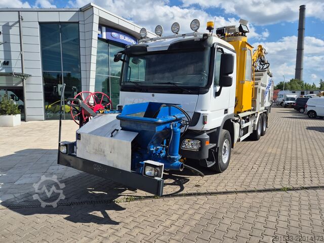 Concrete mixer truck Mercedes-Benz Actros 2641 - Concrete sprayer - AMV
