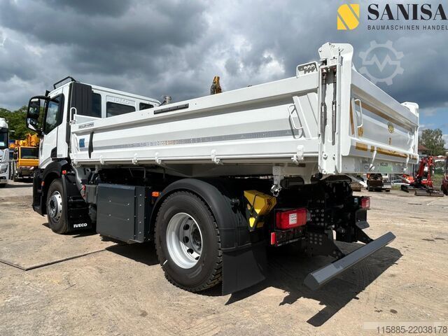 Tipper truck Iveco S-Way 400/Meiler/CNG/Erdgas/Blatt-Luft