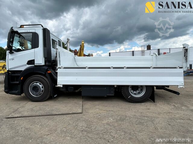 Tipper truck Iveco S-Way 400/Meiler/CNG/Erdgas/Blatt-Luft