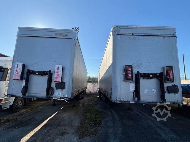Open semitrailer with tarp Kögel KOGEL TAULINER ELEVACION MULTIPUNTO