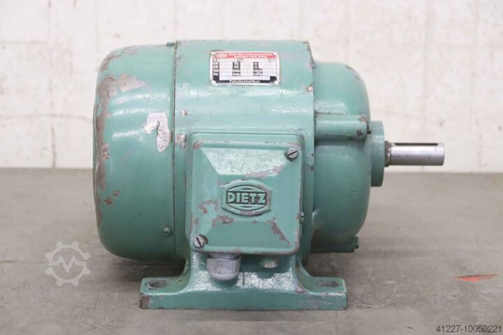 Electric motor 0.8/1.1 kW 1410/2820 U/min Dietz GDP 233