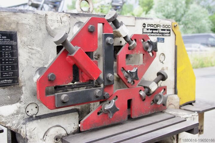 Profile steel shear with punching function Mubea PROFI 500