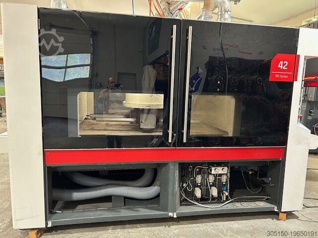 Sheet metal deburring machine Timesavers 42-Serie-1350-WRB