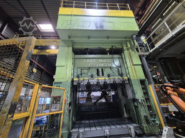 Double-column drawing press Müller BZE1600-35.2.1