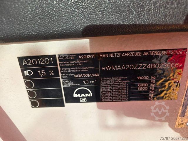 City bus MAN A20 B 14 Linie, Retarder, Klima, SDtandheizung