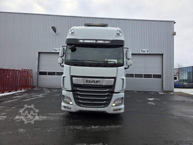 Standard tractor unit DAF XF 480 SSC,Standklima,Intarder mit Krone Gardine