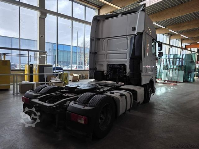 Standard tractor unit DAF XF 480 SSC,Standklima,Intarder mit Krone Gardine