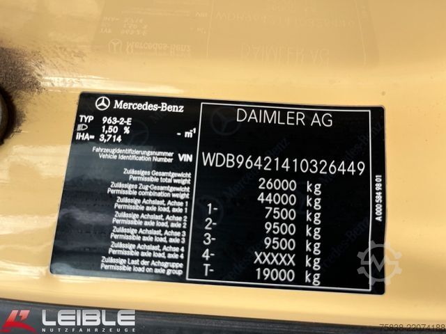Kipper LKW MERCEDES-BENZ Arocs 2645*6x4*Meiller*Bordmatik*AP-Achsen*Alcoa