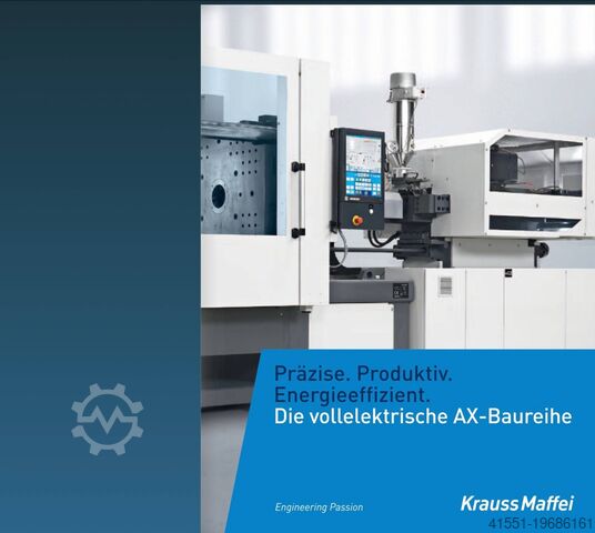 Injection moulding machines KRAUSS MAFFEI KM180-750 AX Electric machines