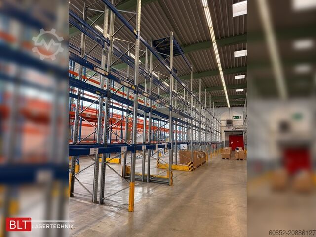 Heavy-duty shelf ca. 14,20 lfm BITO P4 Palettenregale H:680cm, 3000kg Fachlast, Hochregale