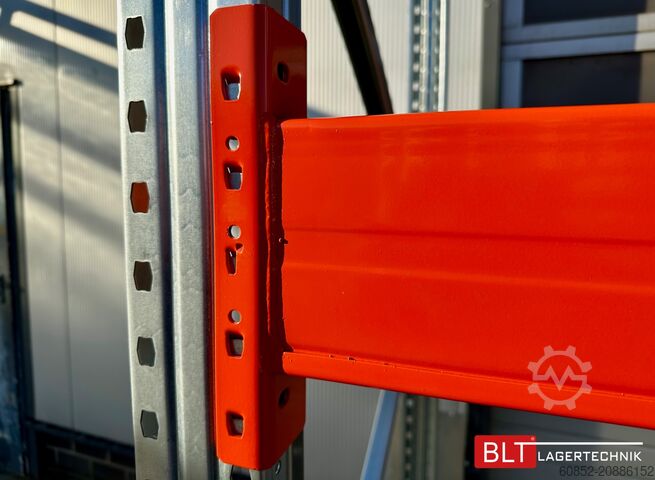 Heavy-duty shelf ca. 8,4 lfm. Palettenregal H: 500 cm Fachlast : 4500 kg , Schwerlastregal