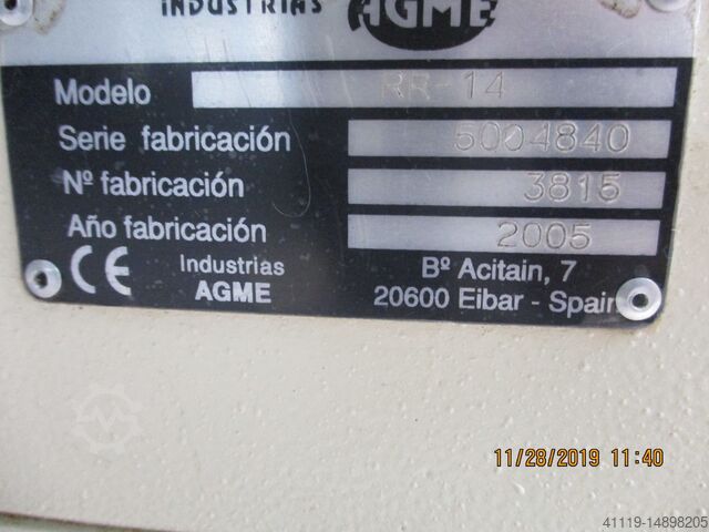 Radial riveting machine AGMA RR14