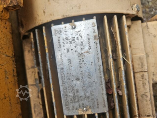 Overbelt magnet, magnetic separator STEINERT  DMS 45 90 80 /75 2,2KW 2200KG