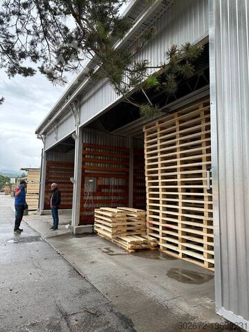 Drying kiln chamber for pallets and wood INCOPLAN PALLETPLAN