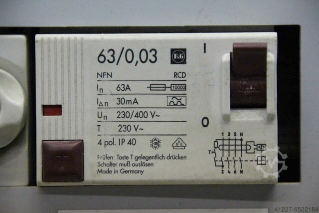 Socket distributors unbekannt 16/32/63A