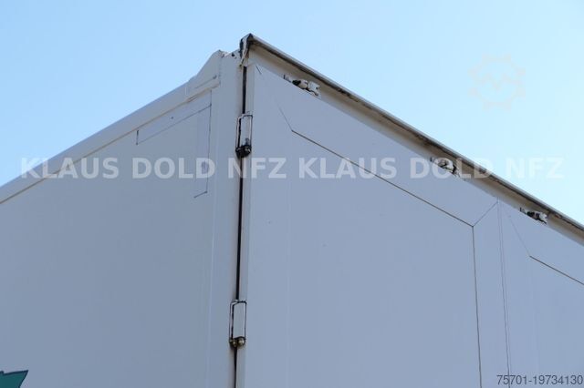 Box trailer SPIER AGL 290 Koffer 45m³ Durchladeeinrichtung LBW