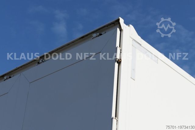 Box trailer SPIER AGL 290 Koffer 45m³ Durchladeeinrichtung LBW