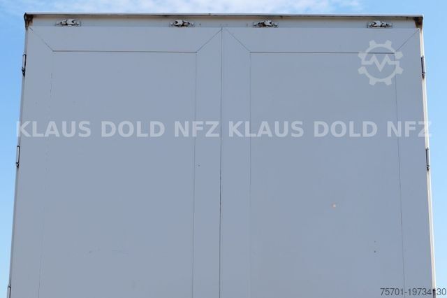 Box trailer SPIER AGL 290 Koffer 45m³ Durchladeeinrichtung LBW