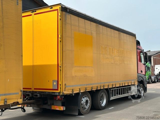 LKW mit Pritsche & Plane MERCEDES-BENZ Actros 2545 Pritche 7,29m Hubdach Stapler