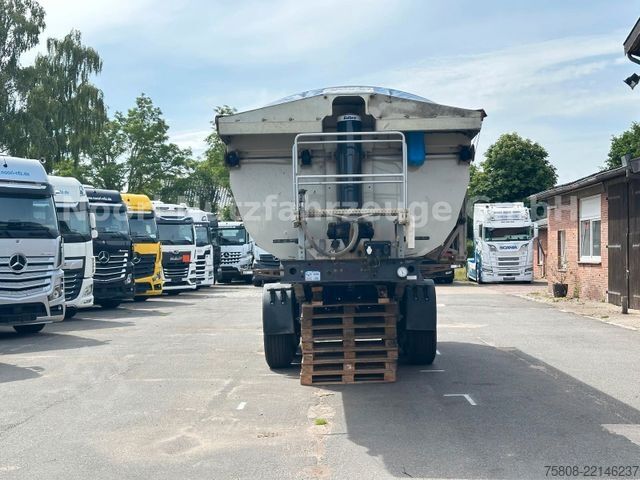 Tipper semitrailer LANGENDORF SKS-HS 24/30 Stahl elektr Verdeck Lift