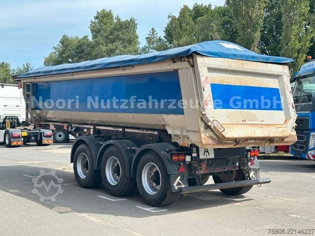 Tipper semitrailer LANGENDORF SKS-HS 24/30 Stahl elektr Verdeck Lift