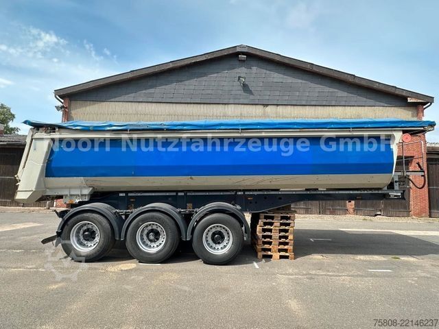Tipper semitrailer LANGENDORF SKS-HS 24/30 Stahl elektr Verdeck Lift