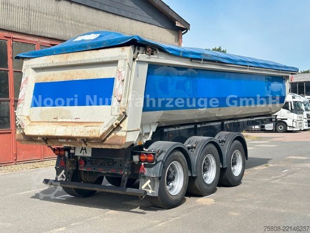 Tipper semitrailer LANGENDORF SKS-HS 24/30 Stahl elektr Verdeck Lift