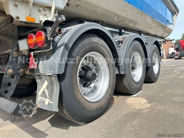 Tipper semitrailer LANGENDORF SKS-HS 24/30 Stahl elektr Verdeck Lift