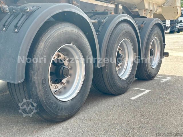 Tipper semitrailer LANGENDORF SKS-HS 24/30 Stahl elektr Verdeck Lift