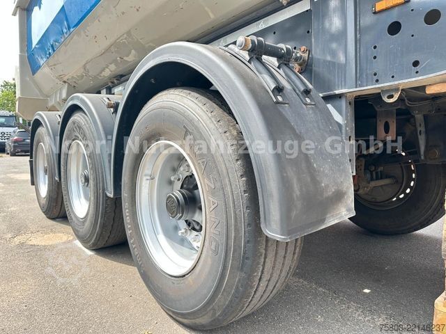Tipper semitrailer LANGENDORF SKS-HS 24/30 Stahl elektr Verdeck Lift