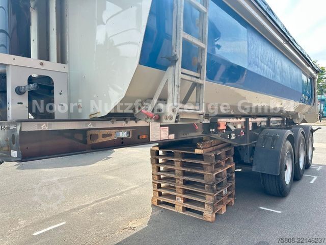 Tipper semitrailer LANGENDORF SKS-HS 24/30 Stahl elektr Verdeck Lift