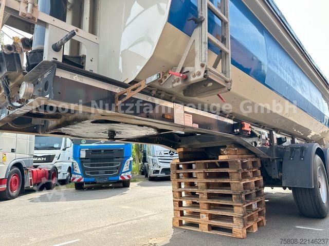 Tipper semitrailer LANGENDORF SKS-HS 24/30 Stahl elektr Verdeck Lift