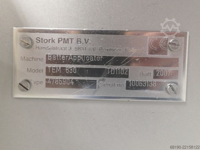 Walzenbrecher Stork TEM630 BatterApplicator