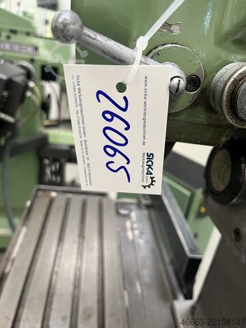 Universal milling machine from a school! Deckel FP1