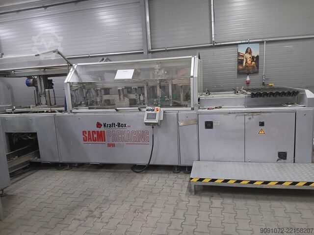 Paper box production machinery Sacmi TF70