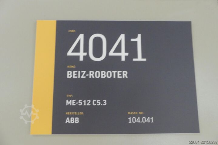 ABB pickling robot ABB ME-512 C5.3