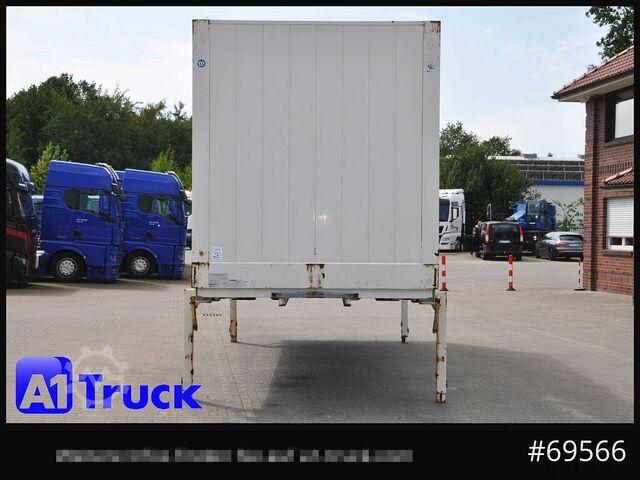 Swap body with box structure KRONE Wechselbrücke BDF 7,45 Koffer, Textil 2750mm innen, 20 x vorhanden