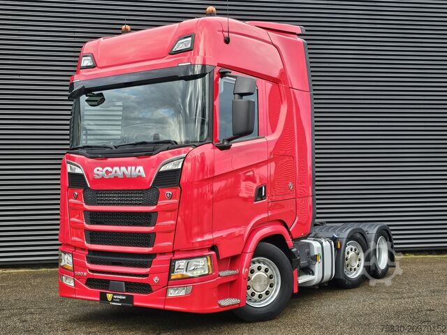 Volume transport Scania S580 V8 / 6x2/4 / MEGA / LOWDECK