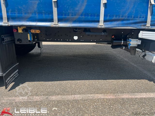Auflieger mit Pritsche & Plane SCHMITZ CARGOBULL SCS 24*Varios Mega Tautliner*Hubdach*