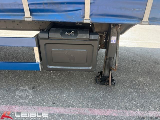 Auflieger mit Pritsche & Plane SCHMITZ CARGOBULL SCS 24*Varios Mega Tautliner*Hubdach*