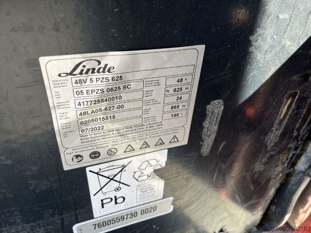 Elektro 4 Rad-Stapler Linde E16P-02