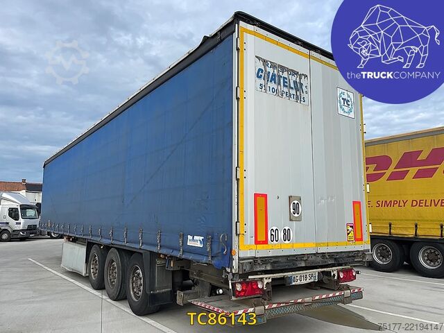 Sliding tarpaulins Schmitz Cargobull scs 27 srem