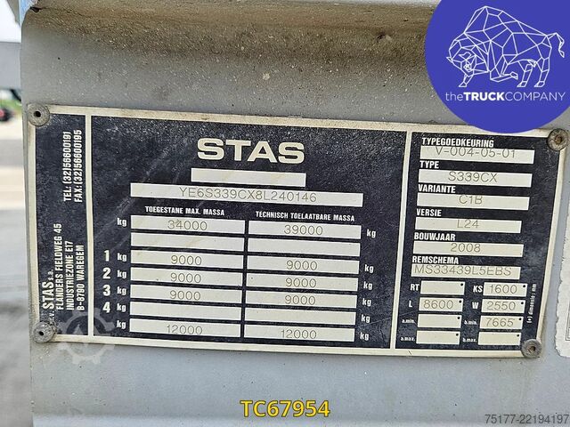 Tipper Stas S339CX BENNE TP