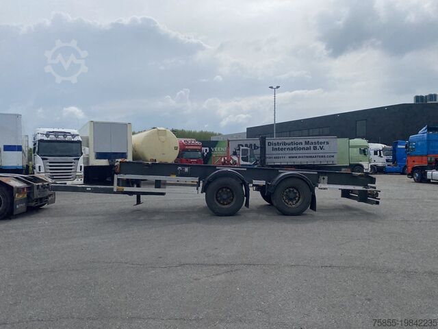 Containertransport DRACO MCS 218 Container Trailer / 2 Axle / BPW / Drum...