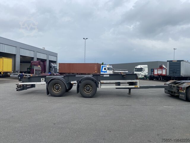 Containertransport DRACO MCS 218 Container Trailer / 2 Axle / BPW / Drum...