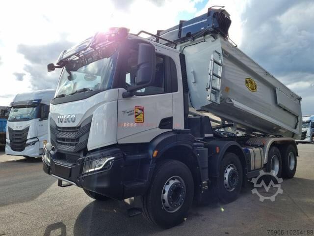Skip truck Iveco T WAY 450 BENNE RONDE