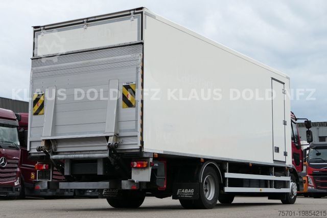 Box truck RENAULT D 16.280 Kühlkoffer Vollluft LBW Euro 6