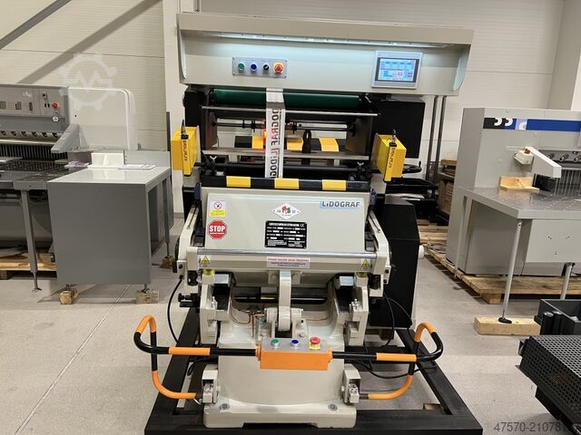 Heißfolienprägemaschine, Stanzmaschine TYMC-800 Honeycomb Hot Foil Stamping Machine