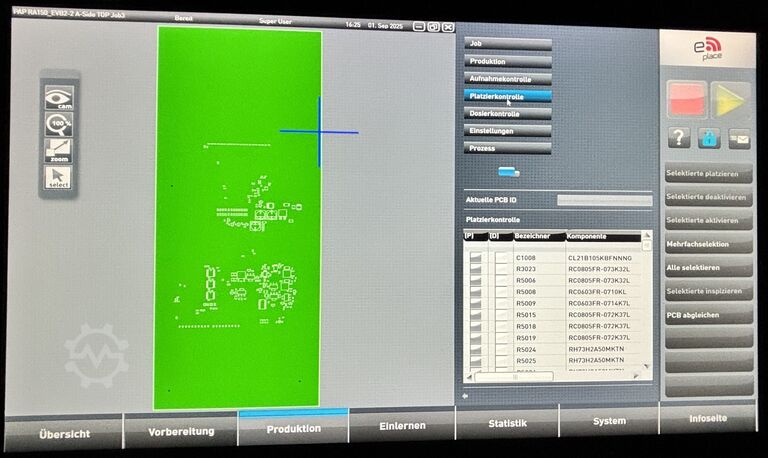 Pick-and-place machine paraquda.g2 Essemtec paraquda.g2