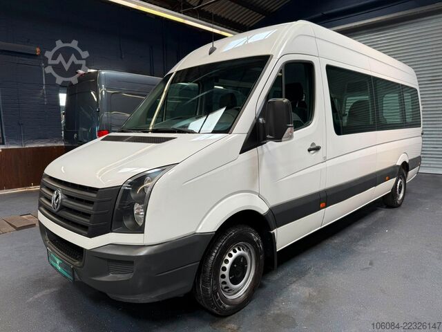 Minibus VOLKSWAGEN Crafter MAXI L3H2 6 Sitze Klima STHZ AHK 1.Hand